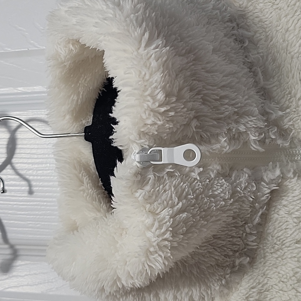 Offline By Aerie Cropped Sherpa Sweatshirt / Jacket | Size XS - Picture 5 of 8